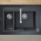 Кухонна мийка кам'яна HANSGROHE 43315170, чорний
