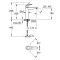 Змішувач для умивальника GROHE EUROSMART NEW 23971003, хром