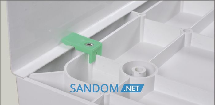 ShowerPad комплект ніжок (9шт) та кріплень лицьової панелі для квадратного піддону 90см