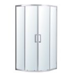 VALTICE New душова кабіна кутова 90*90*190см, розсувні двері, скло прозоре