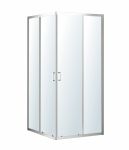 VALTICE New душова кабіна квадратна 100*100*190см, розсувні двері, скло прозоре