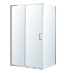 VALTICE New душова кабіна прямокутна 120*80*190см, розсувні двері, скло прозоре