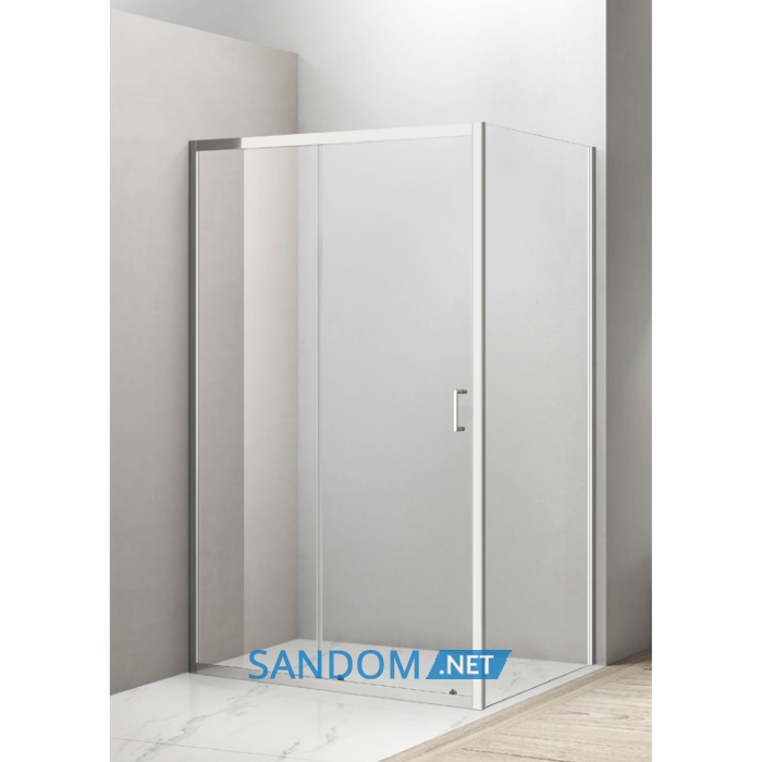 VALTICE New душова кабіна прямокутна 120*80*190см, розсувні двері, скло прозоре