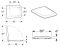 ICON Square сидіння з кришкою для унітазу, кріплення зверху, slow closing, зі швидкознімними кріпленнями