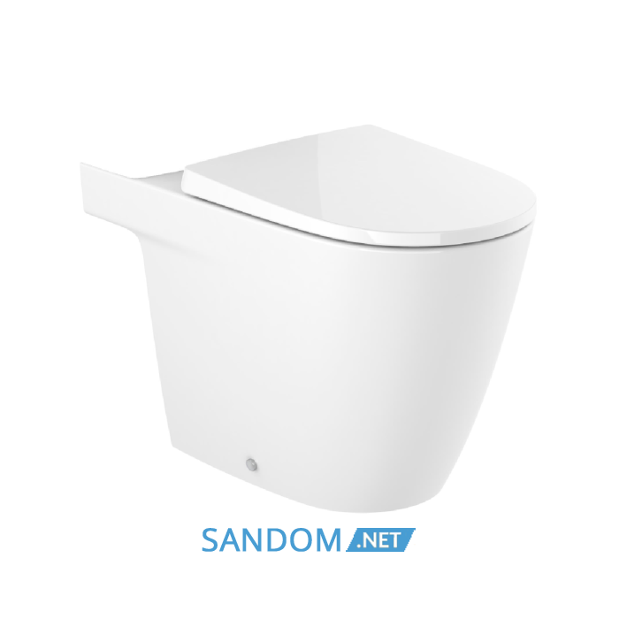 ONA Rimless унітаз підлоговий 36x67,5x42 см, для змивного бачка зовнішнього монтажу,різноспрямований випуск, білий