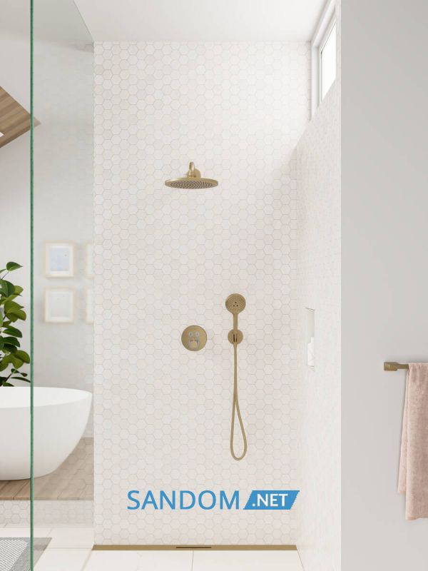 SHOWERSELECT S термостат для 2х споживачів, ПМ, колір  шліфованна бронза