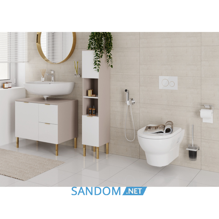 HANSGROHE Набір гігієнічного душу Eco Smart для холодної води, колір хром