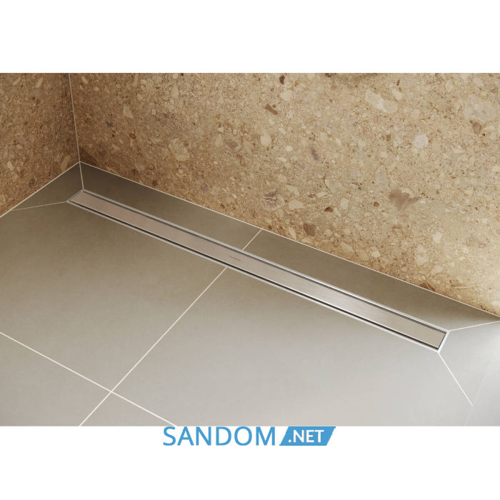 RAINDRAIN ORIGINAL  трап для душу 1200мм (комплект), колір сталь