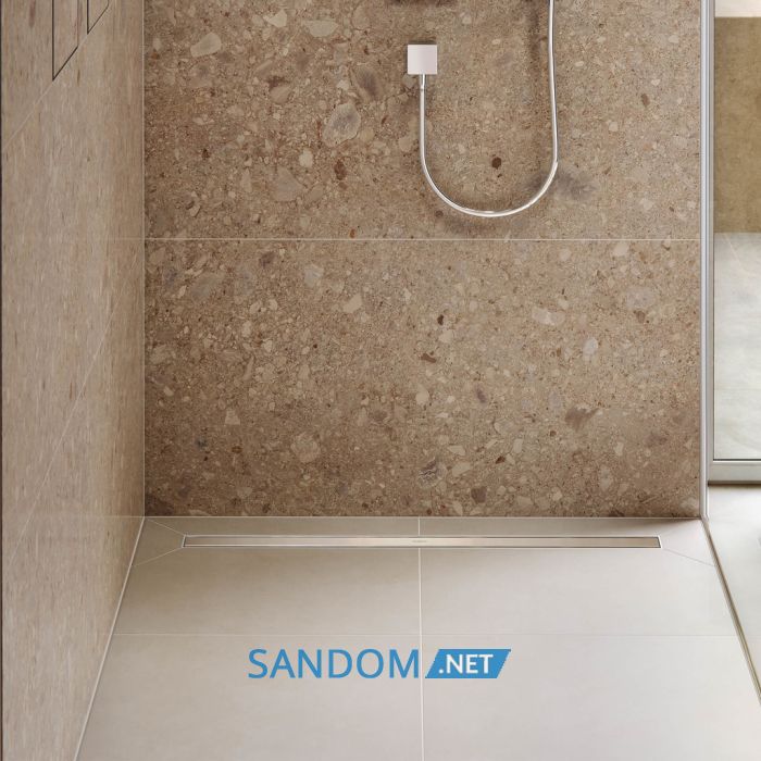 RAINDRAIN ORIGINAL  трап для душу 1200мм (комплект), колір сталь