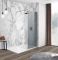 IMPRESE душова стінка WALK-IN з профілем та тримачем, 110*200см, хром, скло тоноване