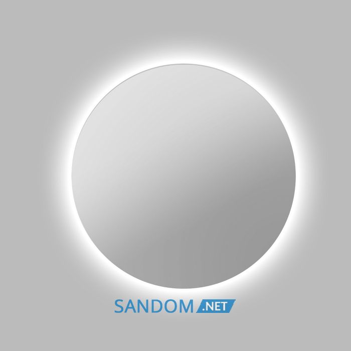 LUNA RONDA дзеркало підвісне кругле 70см, з контражурним підсвічуванням, без вимикача