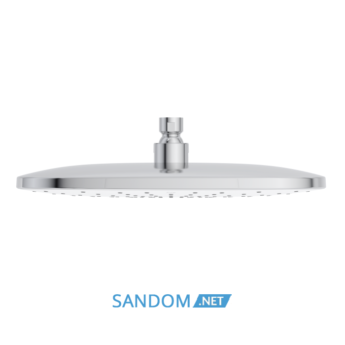 CASCADA A20Cw душ верхній (300*200 мм, набір з кронштейном), cromo