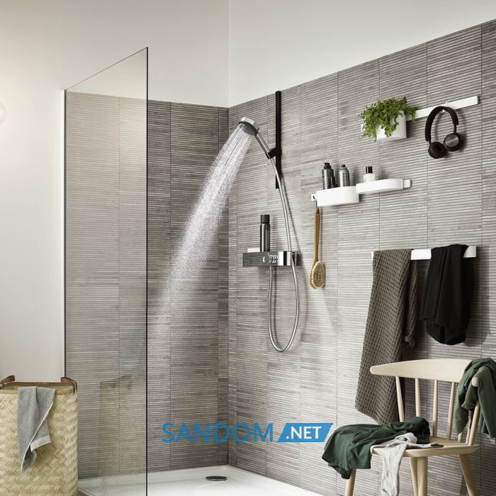 PULSIFY ручний душ (3 типа струи PowderRain, IntenseRain, Massage), EcoSmart  колір хром