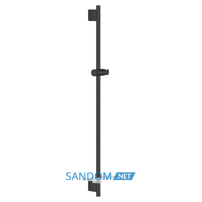 RAINSHOWER SMARTACTIVE душова штанга 90см з поличкою, колір чорний матовий