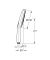 RAINSHOWER SMARTACTIVE 130 ручний душ, 3 режими