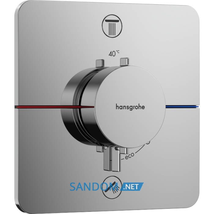 SHOWER SELECT COMFORT Q термостат для 2х споживачів, ПМ, колір хром