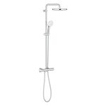 TEMPESTA SYSTEM душова система 250 з термостатом, колір хром