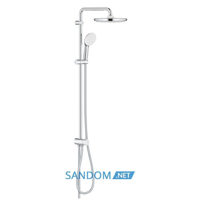 TEMPESTA SYSTEM FLEX душова система  250 , без змішувача, колір хром