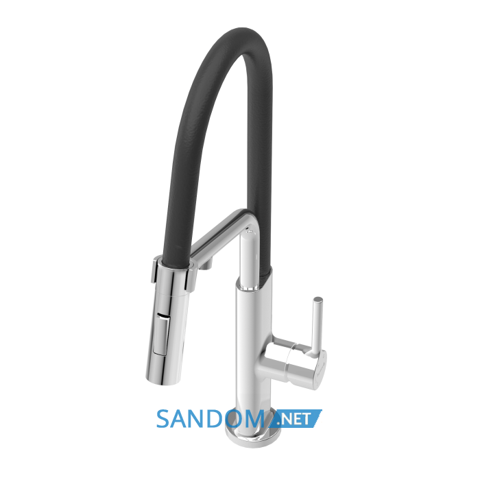 Смеситель для кухни Imprese Kucera f03403401AD с гибким изливом и подключением питьевой воды
