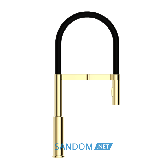 Смеситель для кухни Imprese BOA WS ZMK382509345 с гибким изливом и подключением питьевой воды