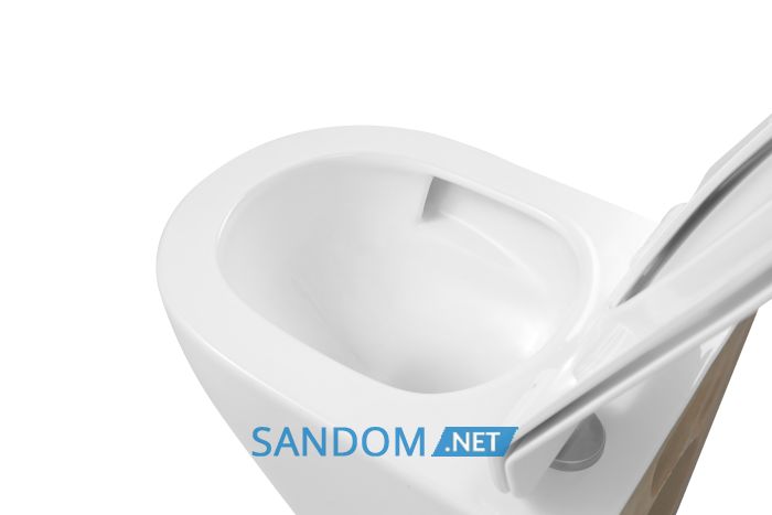 DOBRY унітаз підвісний (48,5*36*36,5 см, twist, сидіння duroplast)