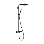 PULSIFY S PURO Showerpipe душова система 260 з термостатом, колір чорний матовий