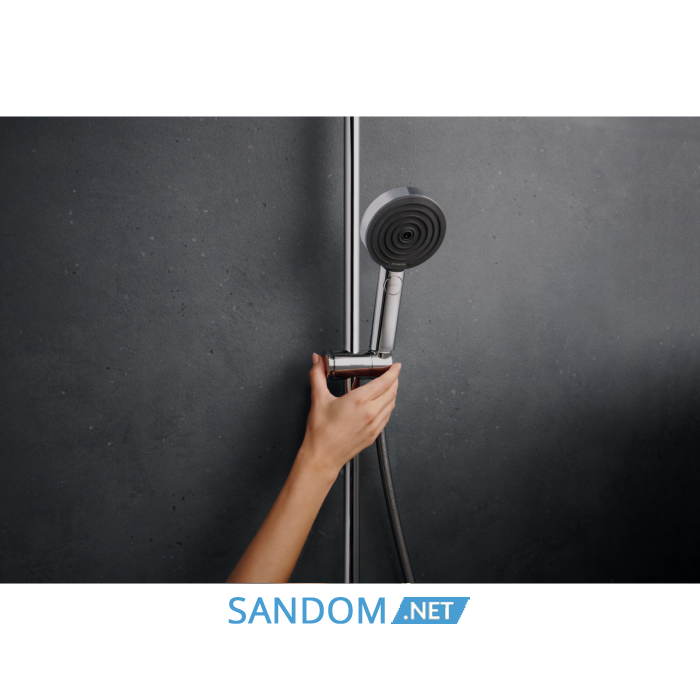 PULSIFY S PURO Showerpipe душова система 260 з термостатом, колір хром