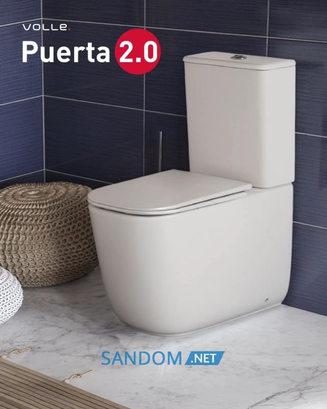 PUERTA 2.0 vortice підлоговий унітаз з бачком, сидіння duroplast