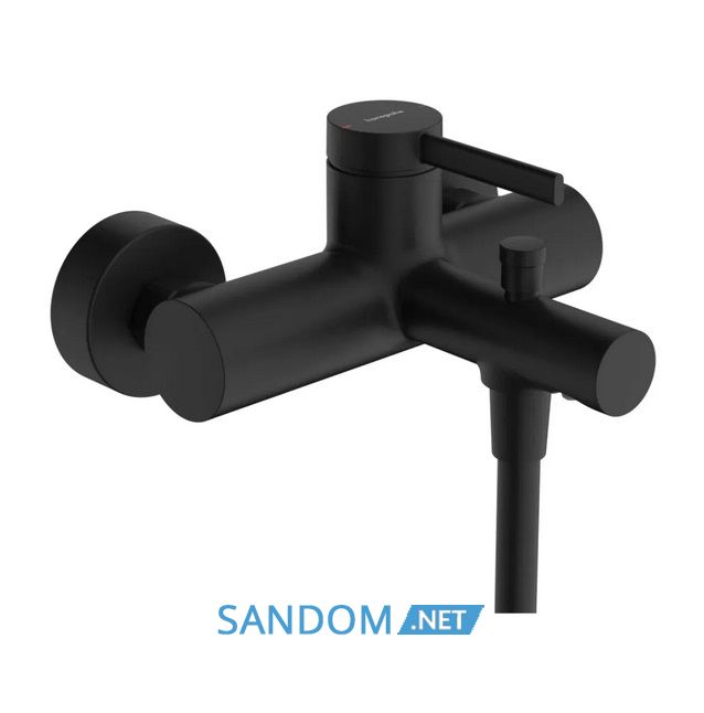 ZESIS S змішувач для  ванни, чорний матовий