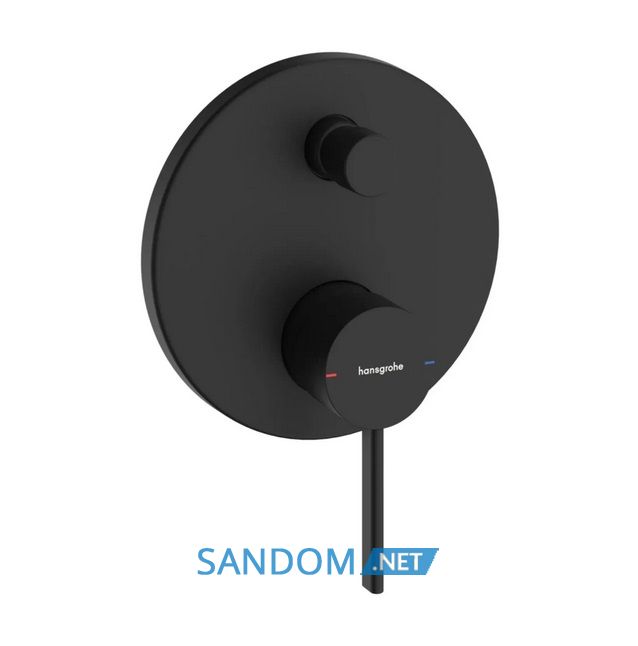 ZESIS S змішувач для  ванни, ПМ, чорний матовий