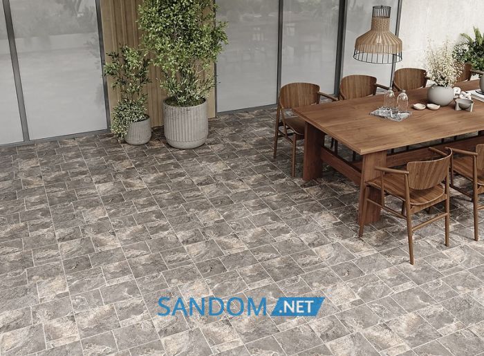 Плитка для підлоги Cersanit Atlas brown matt 42x42