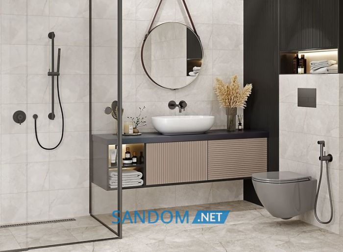 Плитка для стін Cersanit Betty beige matt 25x40