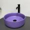Умывальник накладной VBI PRATO LAVENDER MATT 35,5x35,5