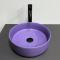 Умывальник накладной VBI PRATO LAVENDER MATT 35,5x35,5