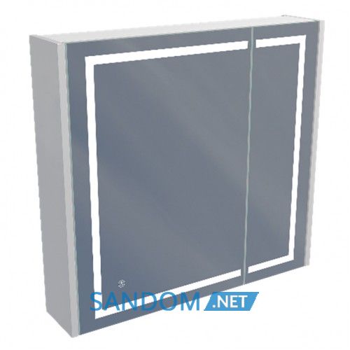 Зеркальный шкаф в ванную AVT CLASSIC 80/2 LED