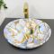 Умивальник накладний VBI PARMA MARBLE BLUE GLOSSY 41,5x33,5