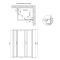 Душевая кабина Lidz Wawel SC100x80.SAT.LOW.FR с низким поддоном