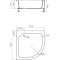 Душевой поддон Bravo Slupia RM90F 90x90x25