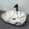 Умывальник накладной VBI RAVENNA LIGHT GREY ONYX GLOSSY 46x32,5