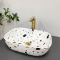 Умивальник накладний VBI RAVENNA TERAZZO GLOSSY 46x32,5