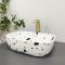 Умивальник накладний VBI RAVENNA TERAZZO GLOSSY 46x32,5