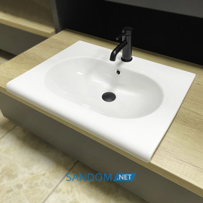Умывальник врезной VBI PORDENONE WHITE 60,5x47,5