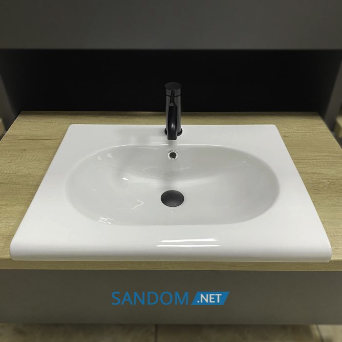 Умывальник врезной VBI PORDENONE WHITE 60,5x47,5