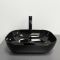 Умивальник накладний VBI RAVENNA BLACK GLOSSY 45x32,5