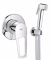 Гигиенический душ со смесителем скрытого монтажа Grohe Bau Loop UA11104202