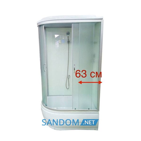 Душевой бокс Atlantis AKL 120P ECO (GR) 120х80х225