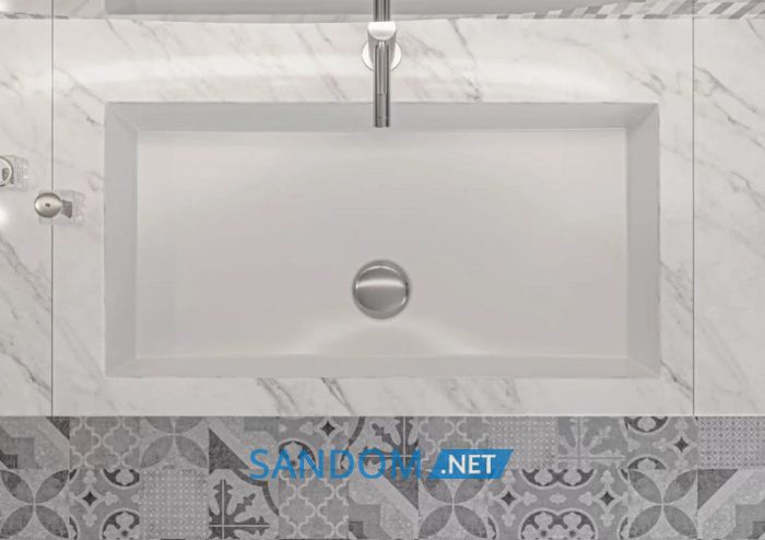 Умывальник Fancy Marble Leon 65,5х34