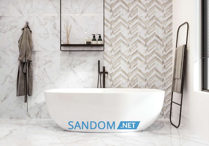 Плитка для стен Golden Tile Marmo Bianco белая 30x60