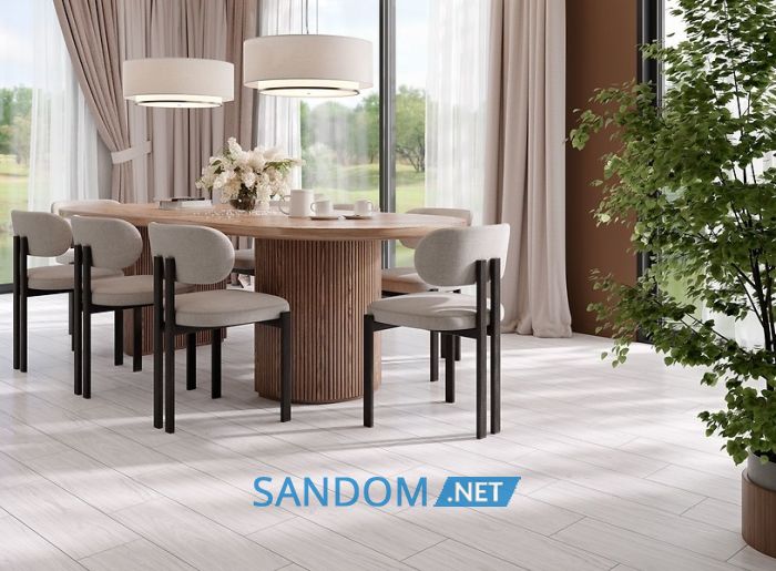 Плитка Cersanit Sunsetwood light grey 18,5x59,8
