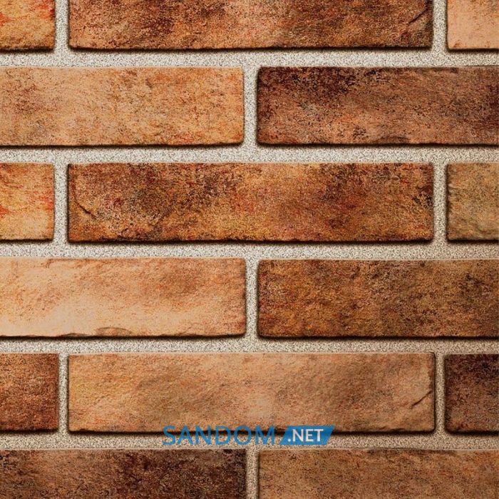 Плитка Golden Tile Brickstyle Seven Tones Orange 25х6 